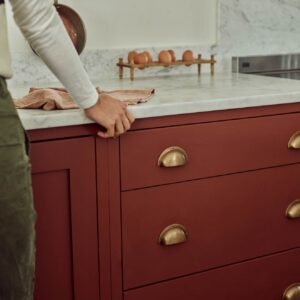 Grove Cup Handle, Antique Brass