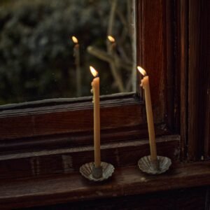 Florence Scalloped Candle Holder