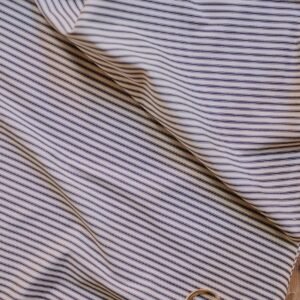 Elbert Sofa, Black Ticking Stripe