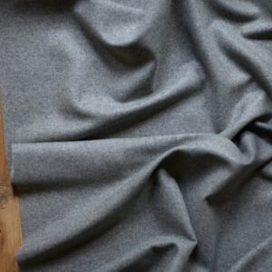 Abington Armchair, Grey Wool (Black Legs)