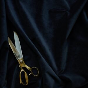 Abington Sofa, Three Seater, Midnight Blue Velvet