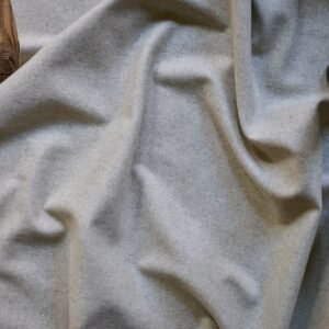 Abington Footstool, Natural Wool