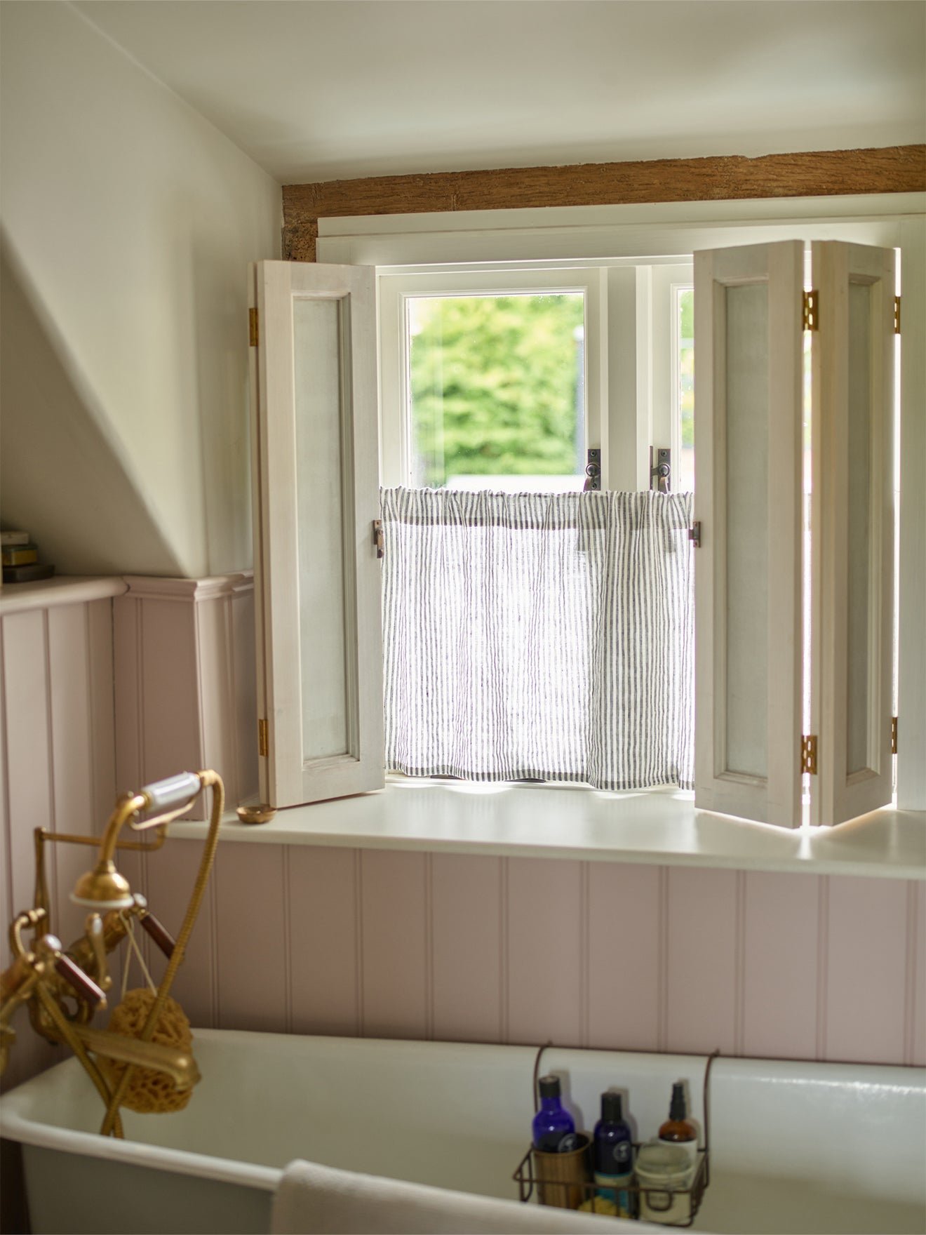 Grove Bar Latch, Antique Brass - Image 4