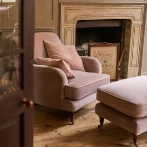 Abington Armchair, Clover Velvet