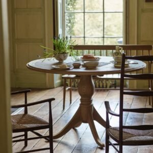 Ellery Oak Round Dining Table