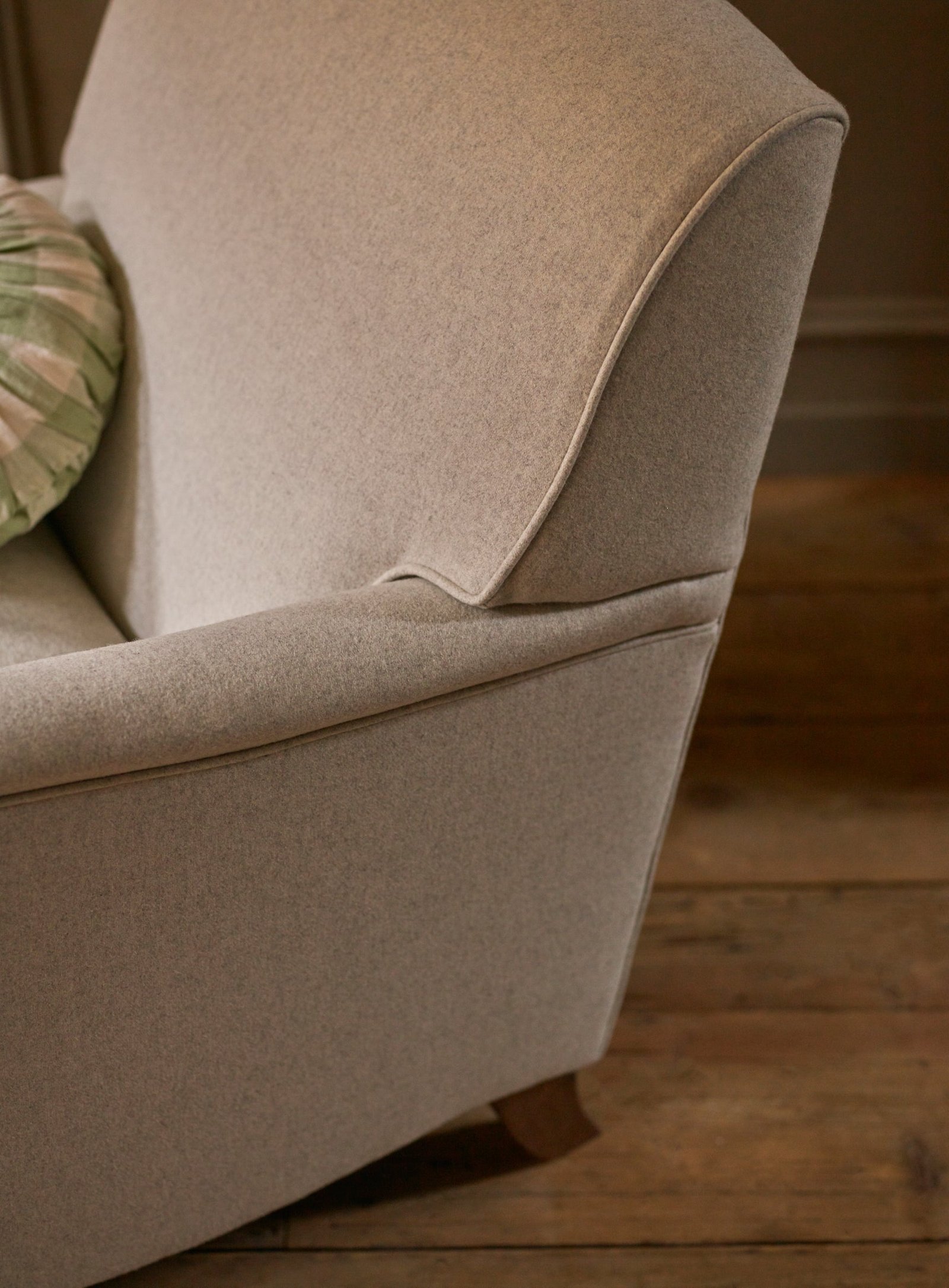 Abington Armchair, Heritage Mole Stripe - Image 5
