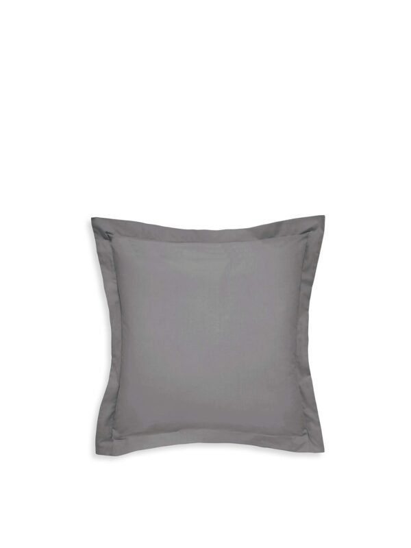 300TC Square Oxford Pillowcase Charcoal