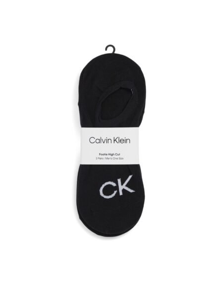 Ck Men Footie High Cut 3P Logo