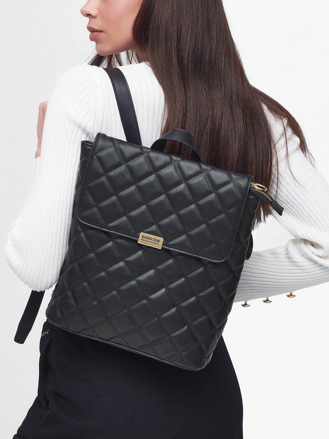B.Intl Quilted Hoxton Backpack - Image 2