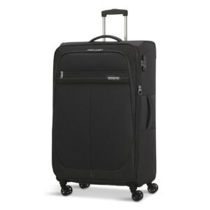 American Tourister Deep Dive Large 80cm Suitcase Black Grey