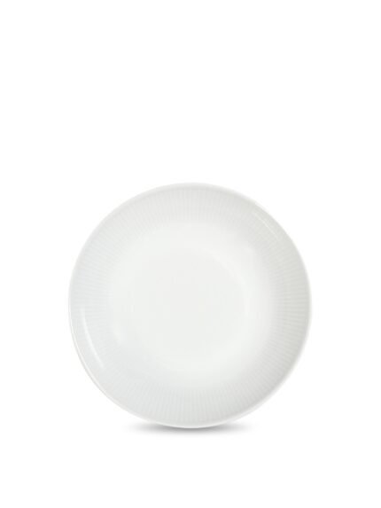 Plissé Shallow Round Bowl