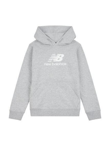 New Balance French Terry Stacked Logo Hoodie