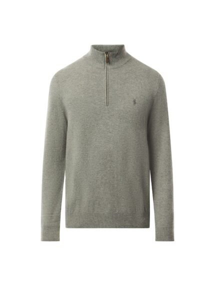 Quarter Zip Merino Wool Sweater