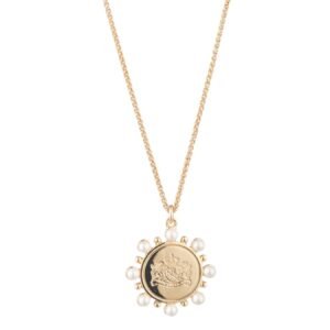 Adjustable Coin Pendant Necklace
