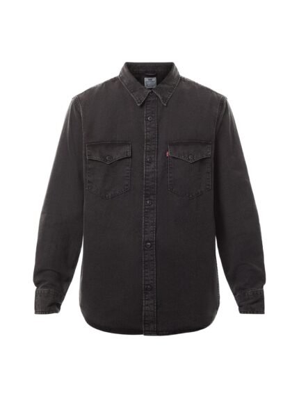 Relaxed Fit Western Denim Shirt