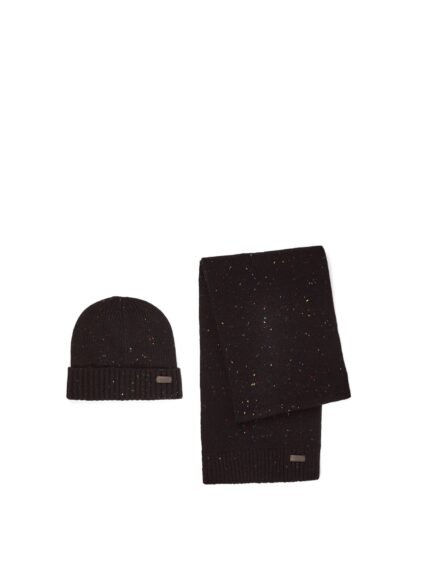 Carlton Fleck Beanie Scarf Gift Set