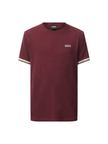 Spencer Textured Tipped T Shirt