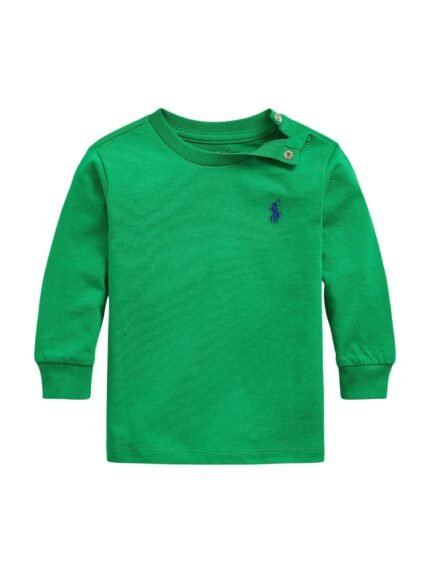 Cotton Jersey Long-Sleeve Tee