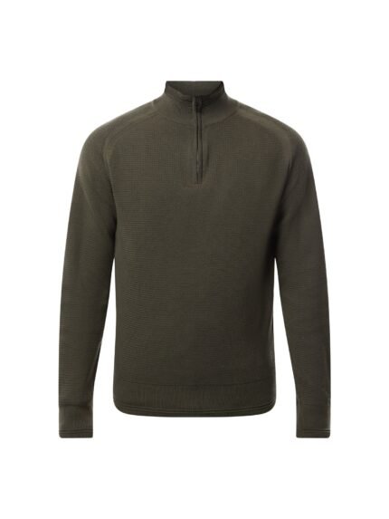 Guide Textured Quarter Zip Jumper