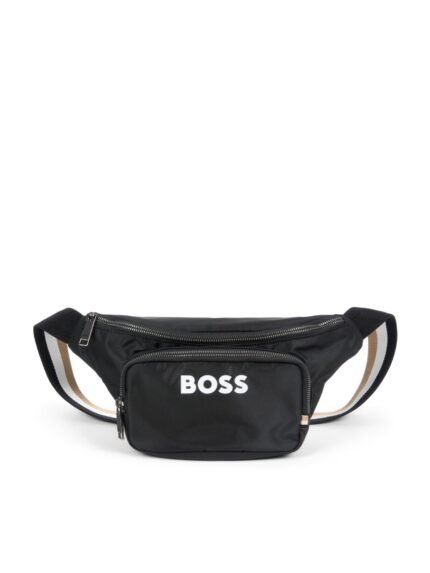 Structured Belt Bag With Contrast Logo