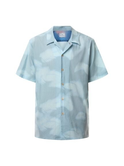 Seersucker Smudges S/S Shirt