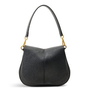 Helena Round Crossbody Bag Black