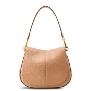 Helena Round Crossbody Bag Beige