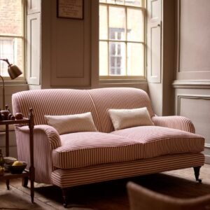 Abington Sofa, Two Seater, Heritage Red Stripe