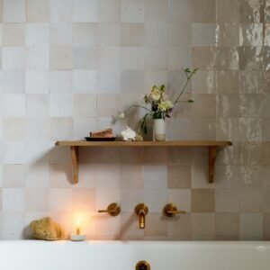 Aubrey Oak Shelf, Long