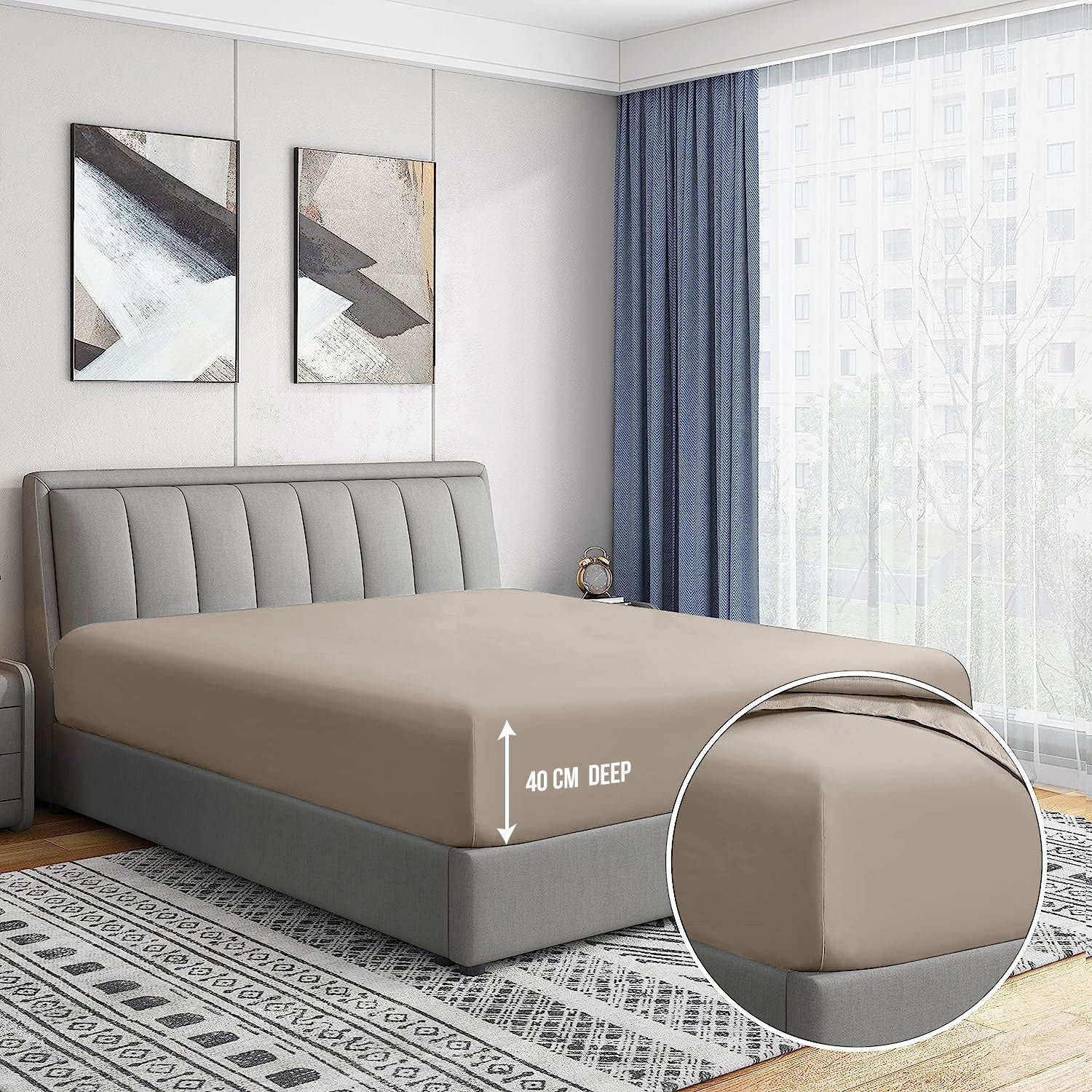 Extra Deep Fitted Sheets 30CM & 40CM - Image 75