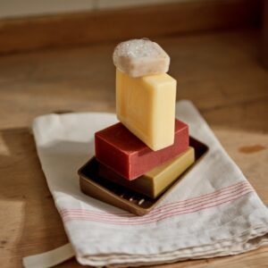 Bilton Soap Dish, Antique Brass