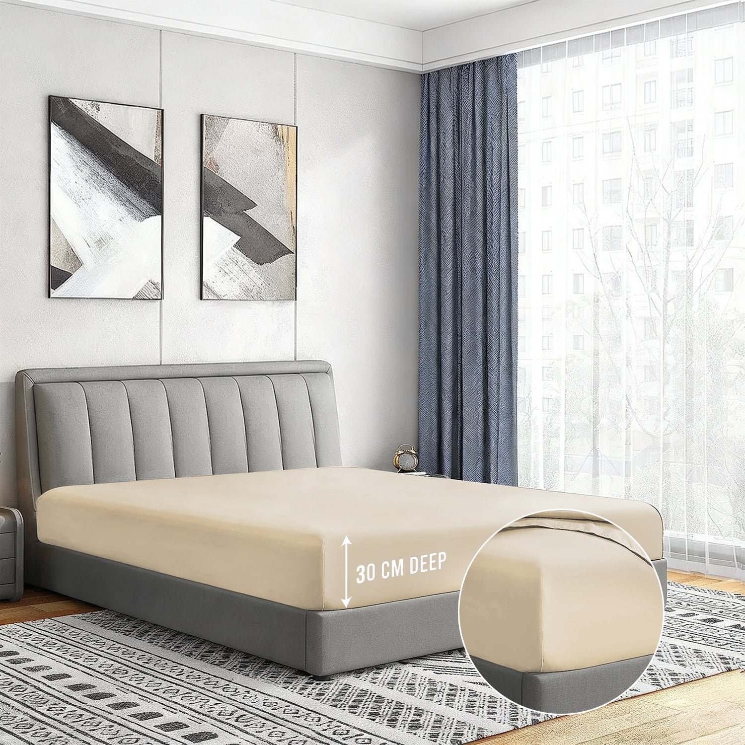 Extra Deep Fitted Sheets 30CM & 40CM - Image 71