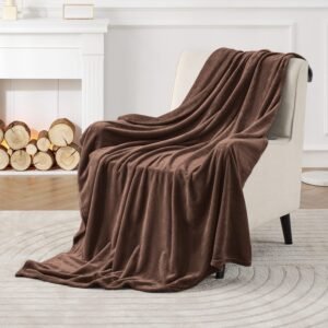Coffee Fleece Blanket Throw