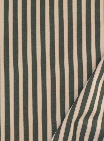 Mila Bed Base, Heritage Green Stripe