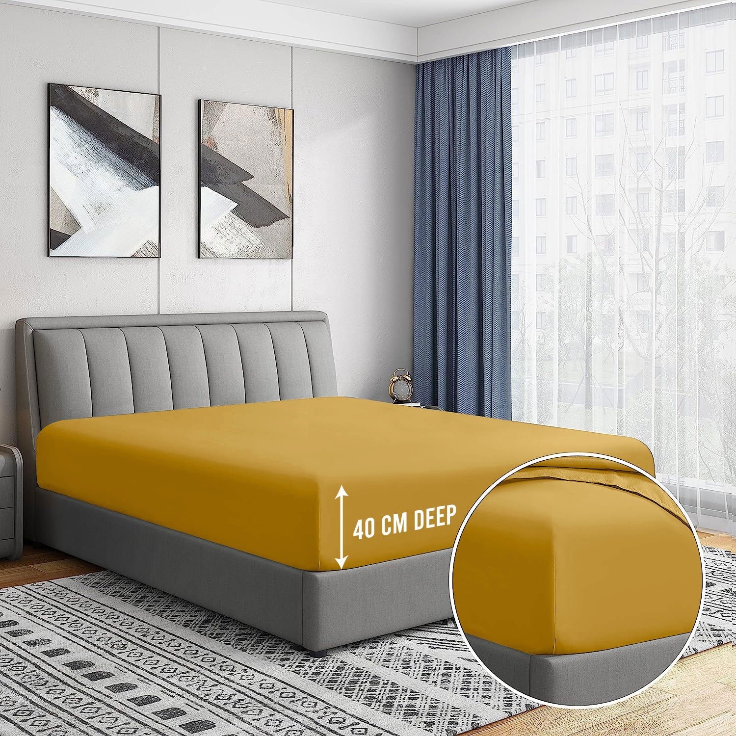 Extra Deep Fitted Sheets 30CM & 40CM - Image 21