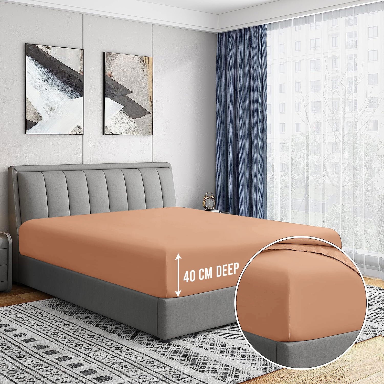 Extra Deep Fitted Sheets 30CM & 40CM - Image 58