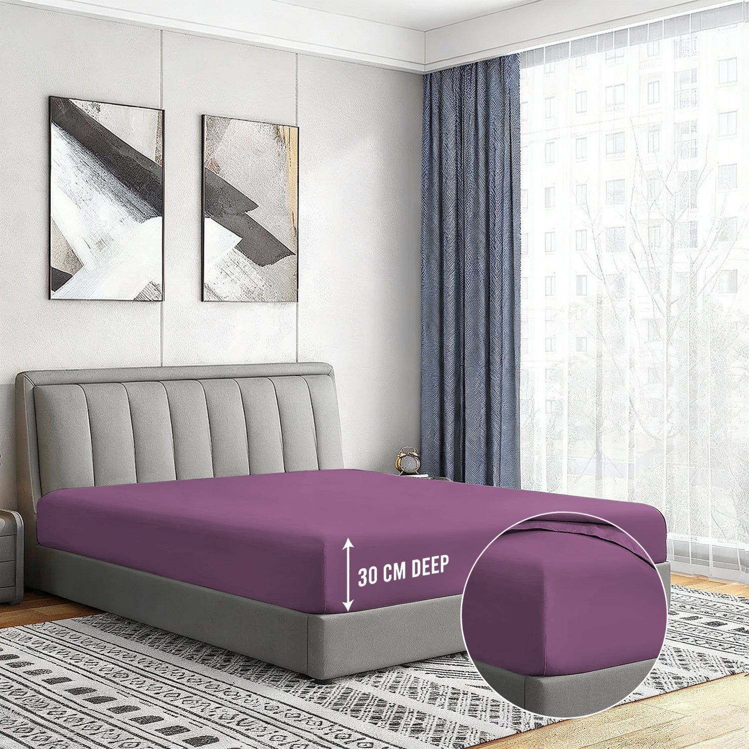 Extra Deep Fitted Sheets 30CM & 40CM - Image 29