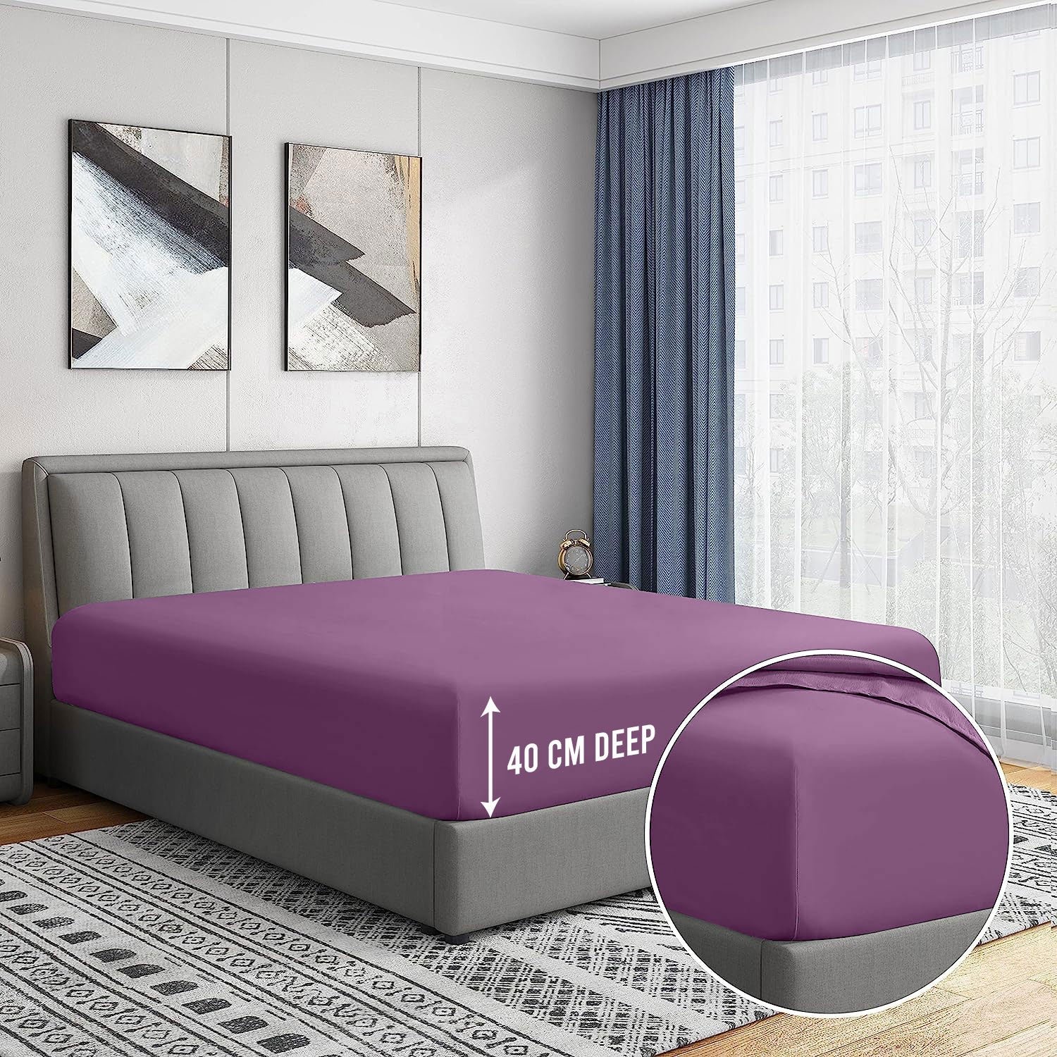 Extra Deep Fitted Sheets 30CM & 40CM - Image 30