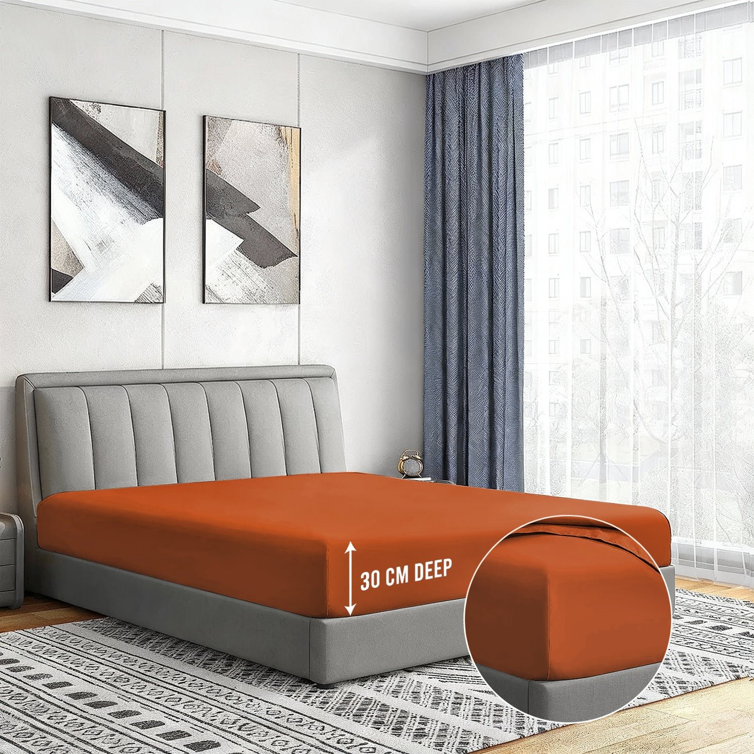 Extra Deep Fitted Sheets 30CM & 40CM - Image 62