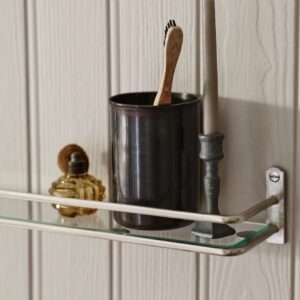 Bilton Bathroom Shelf, Matt Nickel